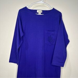 Vintage Victoria’s Secret Gold Label 3/4 sleeve cotton nightgown